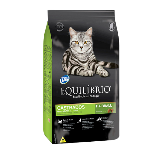 F EQUILIBRIO GATO ADULTO CASTRADO 1,5 KG