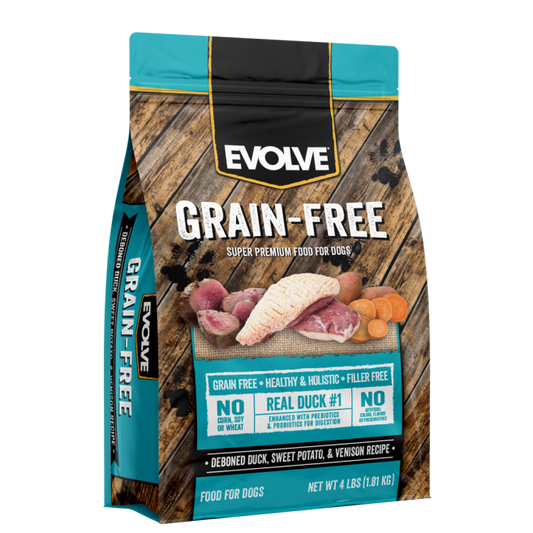 EVOLVE DOG GRAIN FREE DUCK - PATO - 1.58 kg