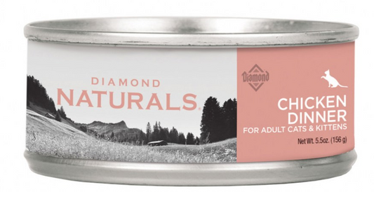 DIAMOND NATURALS CHICKEN DINNER CAT 5.5 OZ