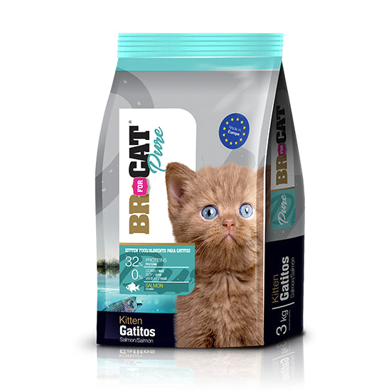 BR FOR CAT GATITOS SALMON 3KG