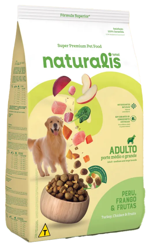 C NATURALIS ADULTO FRANGO PERU Y FRUTAS 12KG