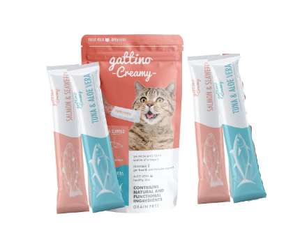 GATTINO CREAMY - POLY BAG 4 SACHETS X 14 G