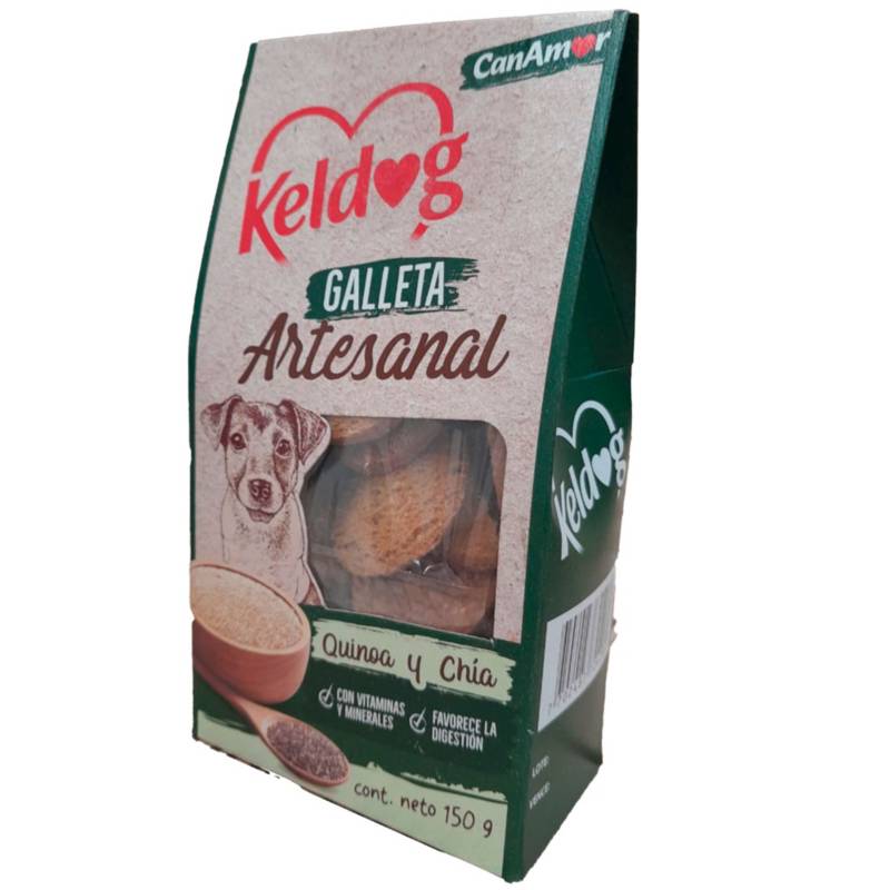 GALLETAS ARTESANALES CANAMOR X 150GR (Quinoa y Chia)