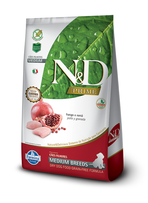 VET LIFE N&D PRIME DOG FRANGO PUPPY MED X 2.5 KG