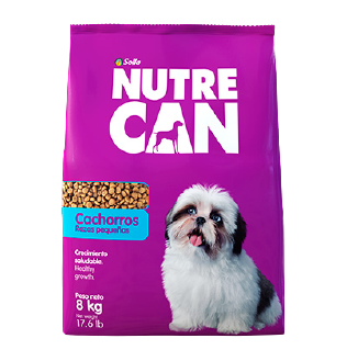 NUTRECAN CACHORROS RAZAS PEQUEÑAS X 8 KG