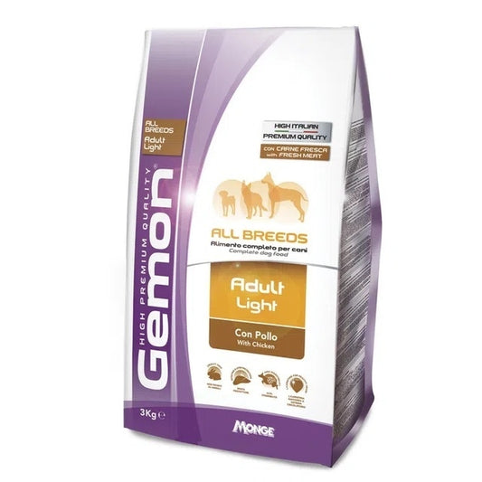 GEMON ALL BREEDS LIGHT WITH CHICKEN 3KG