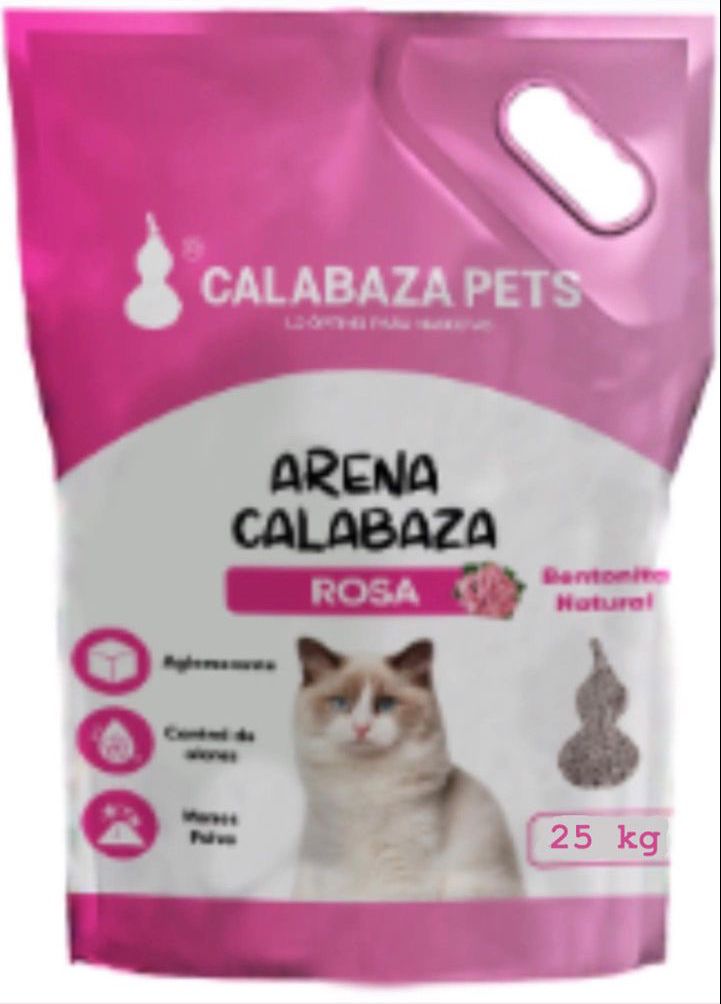 Arena calabaza rosa