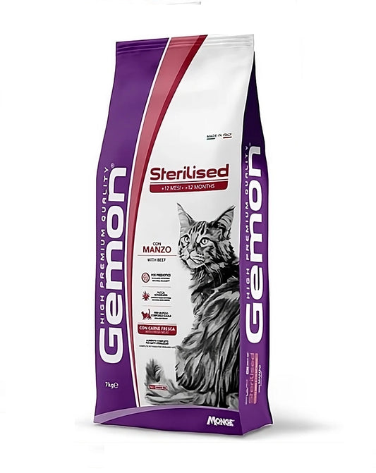 GEMON CAT STERILISED X 7 KG