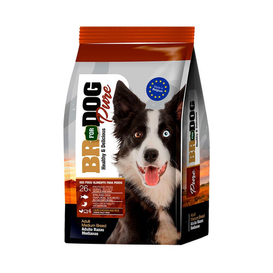 BR FOR DOG PURE ADULTO RAZA MEDIANA 1 KG