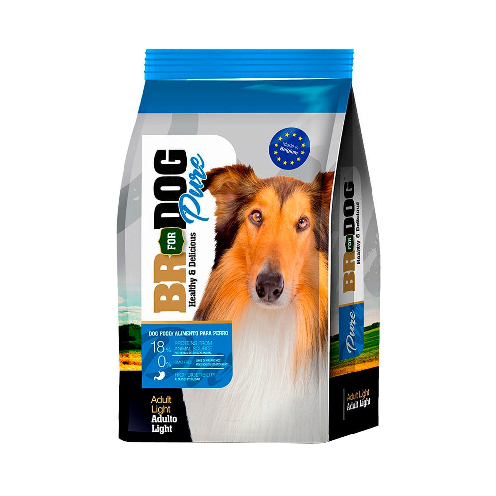 BR FOR DOG PURE  ADULTO LIGHT 1 KG