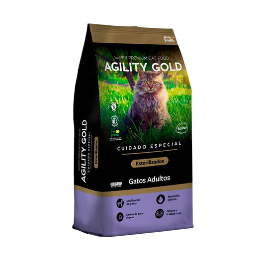 AGILITY GOLD GATOS ESTERILIZADOS