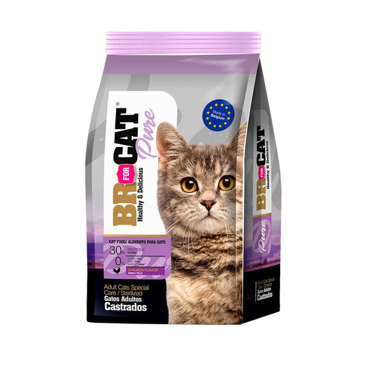 BR FOR CAT PURE  GATO CASTRADO 1 KG