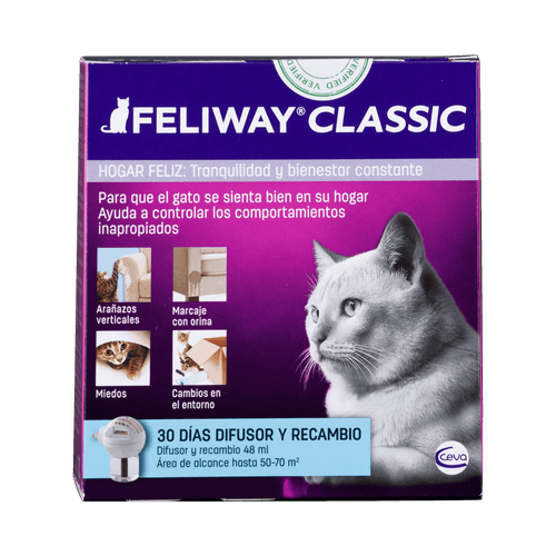 FELIWAY CLASSIC DIFUSOR + RECARGA 48ML