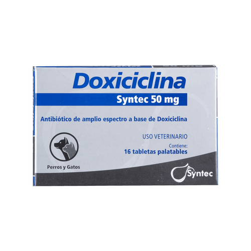 DOXICICLINA 50 MG 16 COMPRIMIDOS