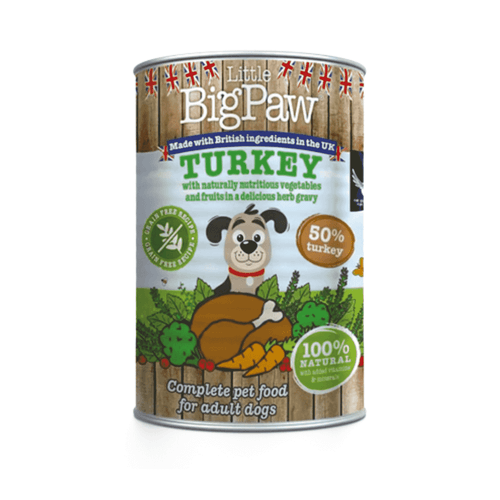 LITTLE BIG PAW C LBP TURKEY CRANBERRIES BROCOLI 390 GR