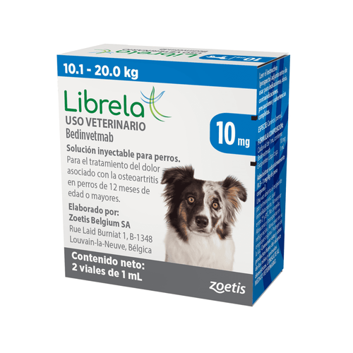 LIBRELA 10 MG (10.1 – 20 KG) X 1ML VLX2