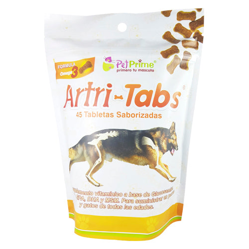 PET PRIME ARTRI TABS BOLSA * 45 NUGGETS