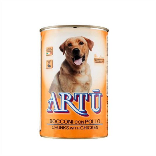 LATA ARTU  CON POLLO Y CEREALES X 1230G