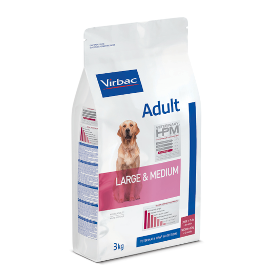 VIRBAC ADULT DOG LARGE&MEDIUM*3KL.