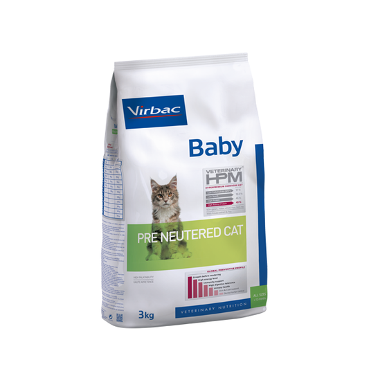 VIRBAC BABY CAT PRE NEUTERED  * 1.5 KL.