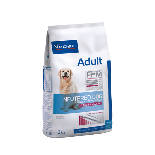 VIRBAC ADULT DOG NEUT.LARGE&MED*3KL.