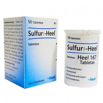 SULFUR HEEL X 50 TABLETAS