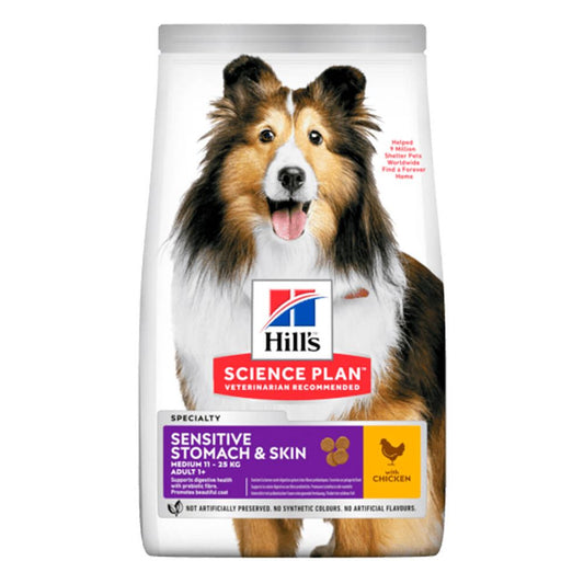 HILLS C ADULT SENSITIVE STOMACH Y SKIN 15,5 LB (7,03 KG)