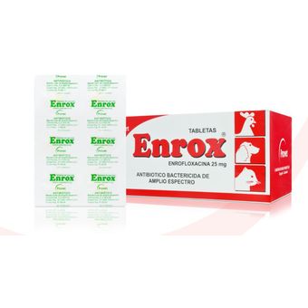 ENROX X 10 TABLETAS