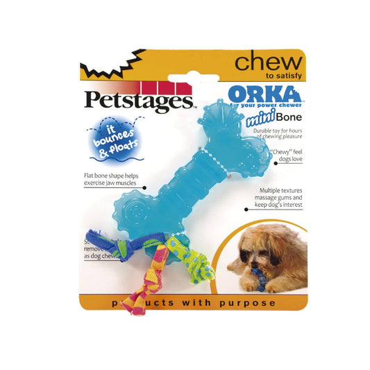 PETSTAGES PERRO ORKA HUESO MINI