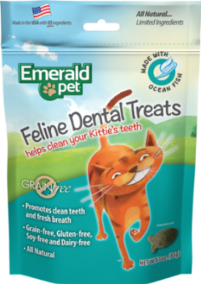 EMERALD PET CAT SNACK DENTAL PESCADO OCEANICO