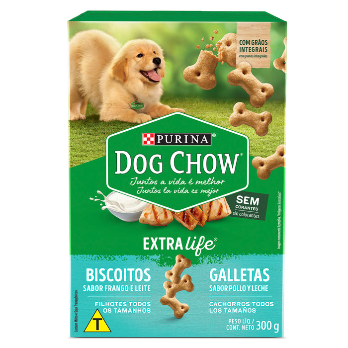 DOG CHOW GALLETAS CACHORROS TODOS LOS TAMAÑOS 300 GR