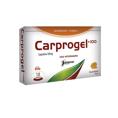 CARPROGEL 100 MG X 20 COMP