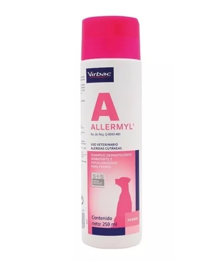 ALLERMYL SHAMPOO HIDRATANTE PERROS X 250 ML