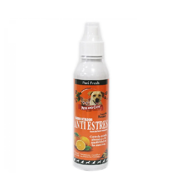 NATURAL FRESHLY AMBIENTADOR ANTI ESTRÉS NARANJA. FCO * 240 ML.