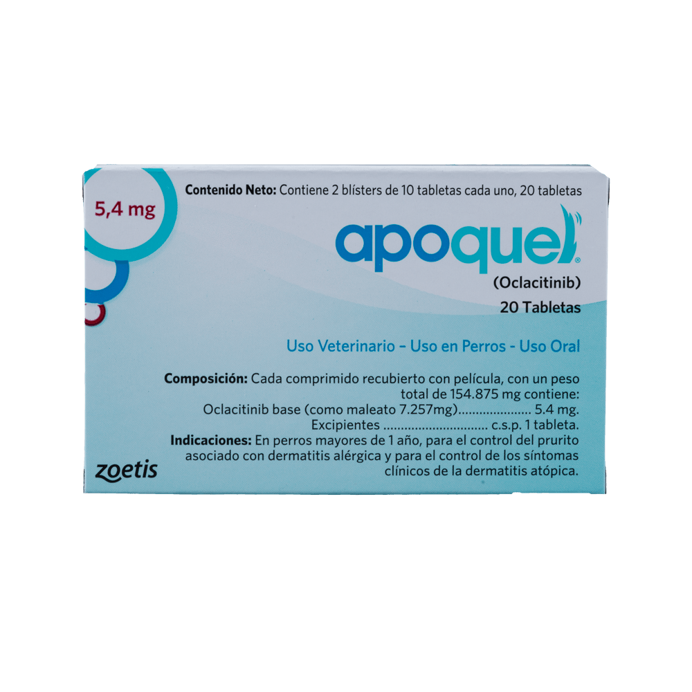 APOQUEL  5,4 Mg 20 TAB