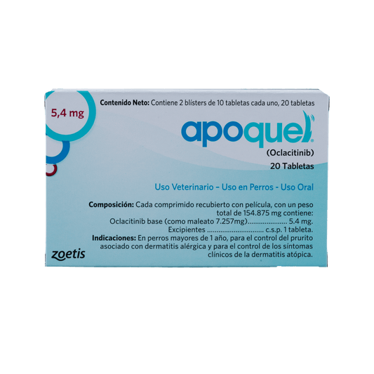 APOQUEL  5,4 Mg 20 TAB