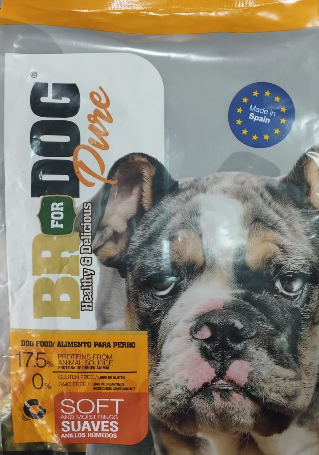 BR FOR DOG PURE ADULTO SOFT SUAVES 900 GR