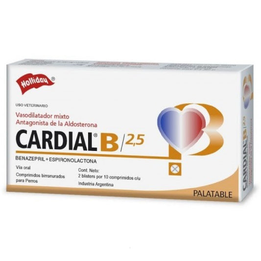 CARDIAL B 2,5MG 20COMP