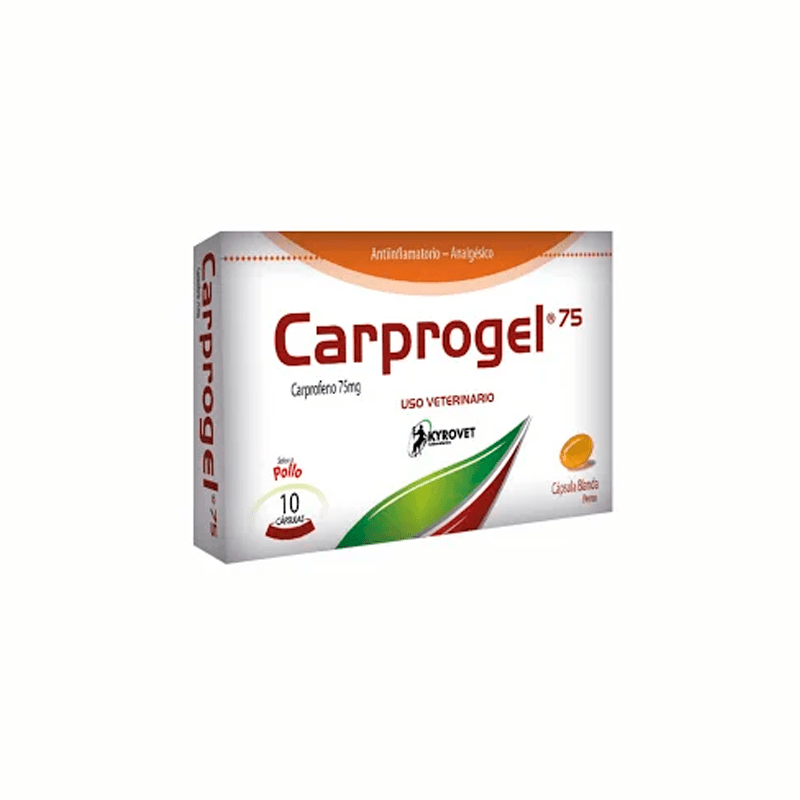 CARPROGEL 75 MG X 10 COMP.