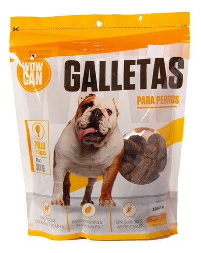 WOW CAN GALLETAS PARA PERRO 300 GR