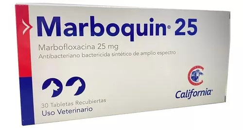 MARBOQUIN 25 MG X 30 TAB