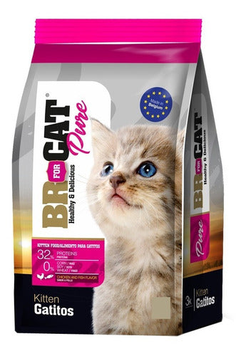 BR FOR CAT PURE  GATITOS 3 KG