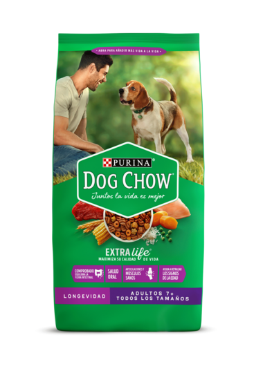 DOG CHOW LONGEVIDAD ADULTOS +7 TODOS LOS TAMAÑOS 2 KG