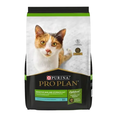 PRO PLAN CAT SENSITIVE SKIN & STOMACH - PAVO Y PROBIOTICOS 3KG