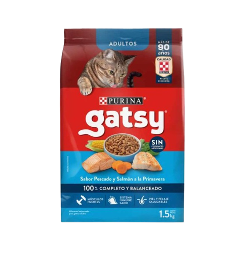 GATSY ADULTO PESCADO Y SALMON A LA PRIMAVERA 500 GR