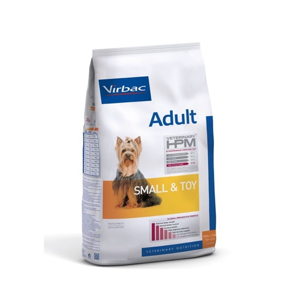 VIRBAC ADULT DOG SMALL&TOY*7KL.