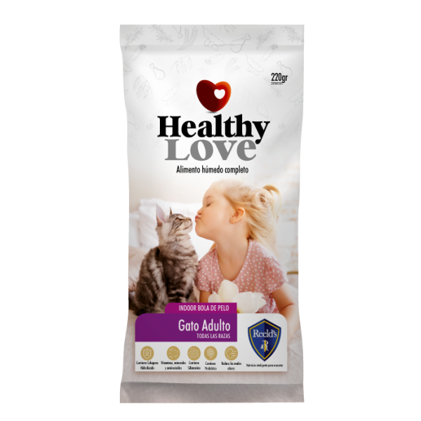 HEALTHY LOVE GATOS ADULTOS 100G