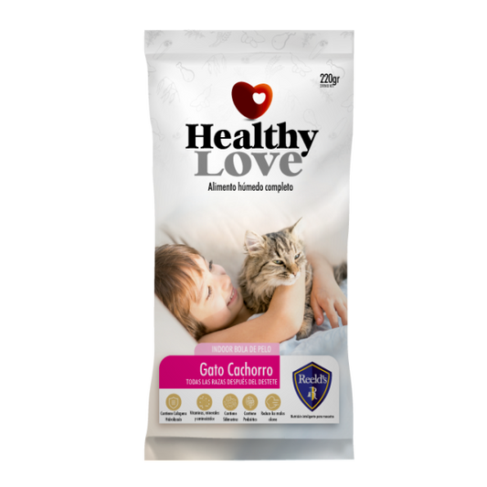 HEALTHY LOVE GATOS CACHORROS 220G