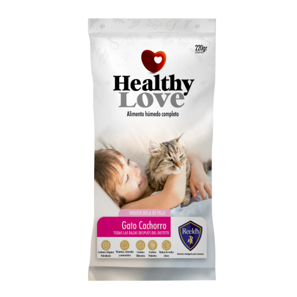 HEALTHY LOVE GATOS CACHORROS 100G