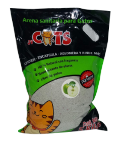 ARENA JV CATS MANZANA X 5 KG